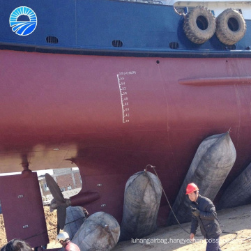 Hangshuo inflating marine rubber airbag for salvage floating and pipe sealing